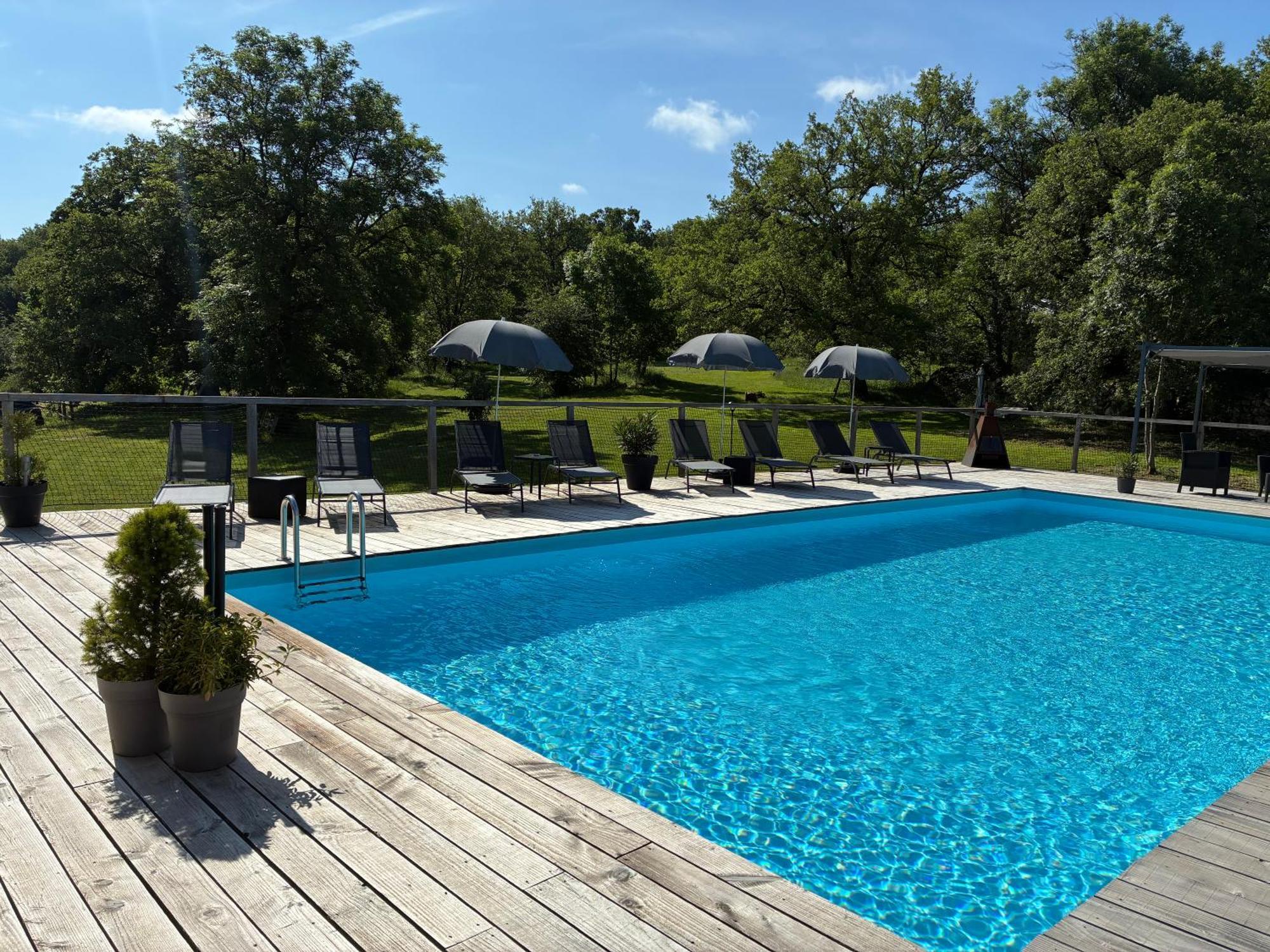 לינה וארוחת בוקר פאדיראק Le Domaine Du Quercy מראה חיצוני תמונה